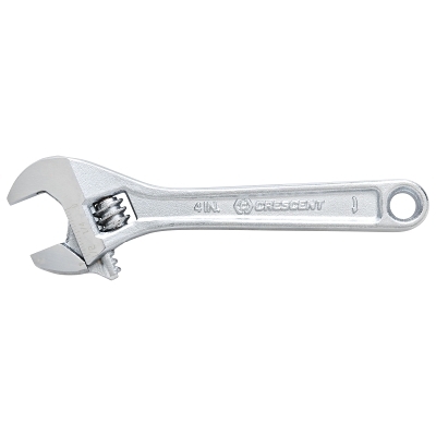 WRENCH CHROME ADJ 10